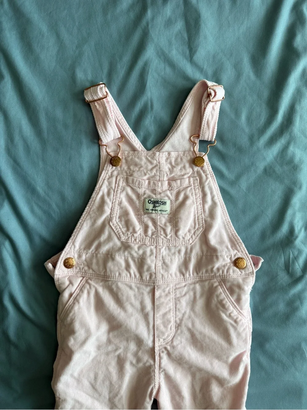 OshKosh Pink Corduroy Overall, 3T